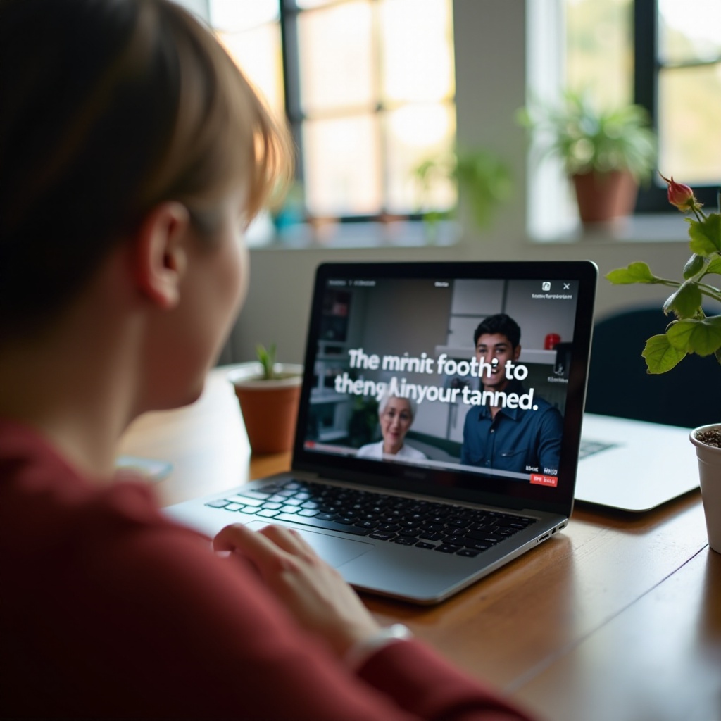 YouTube altyazılarının boyutunu Chromebook'ta nasıl artırabilirim?