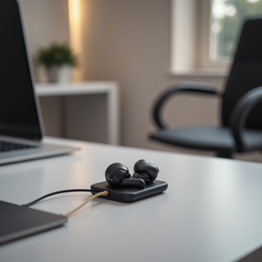 cara mengisi daya earbud nirkabel tanpa kotak