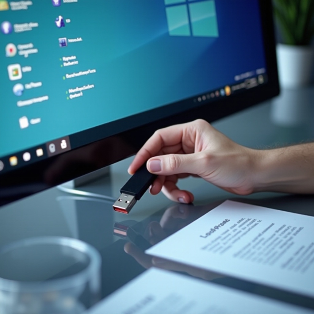 フラッシュドライブがWindows 11に表示されない