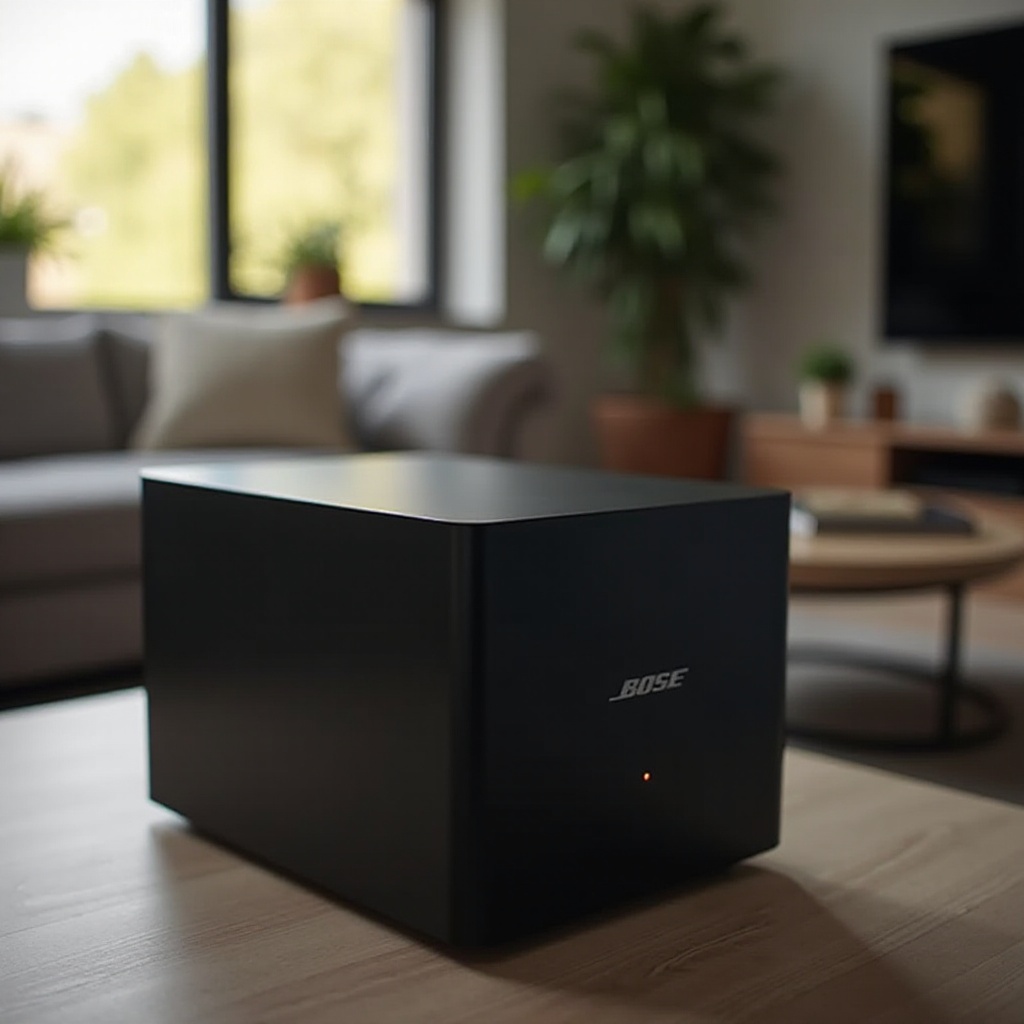 bose subwoofer açılmıyor