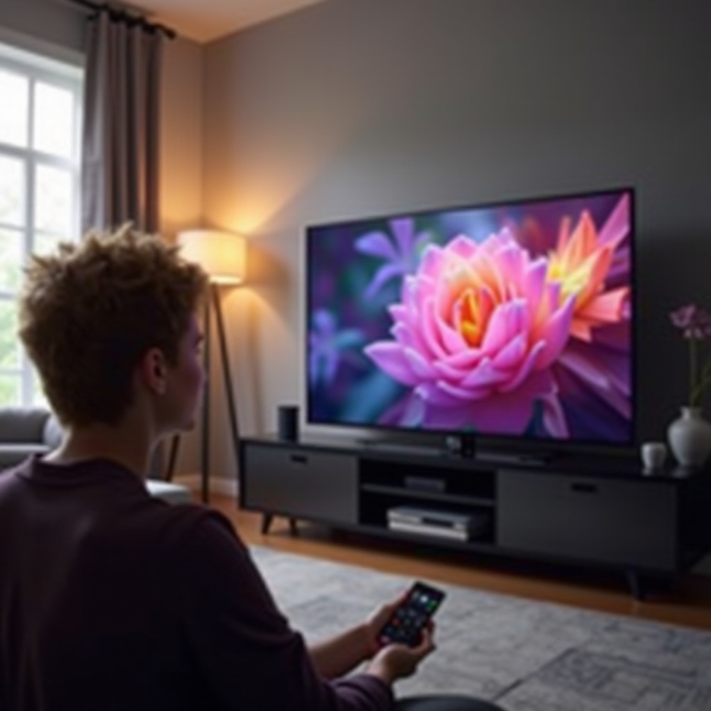 TV'de kontrast ayarı