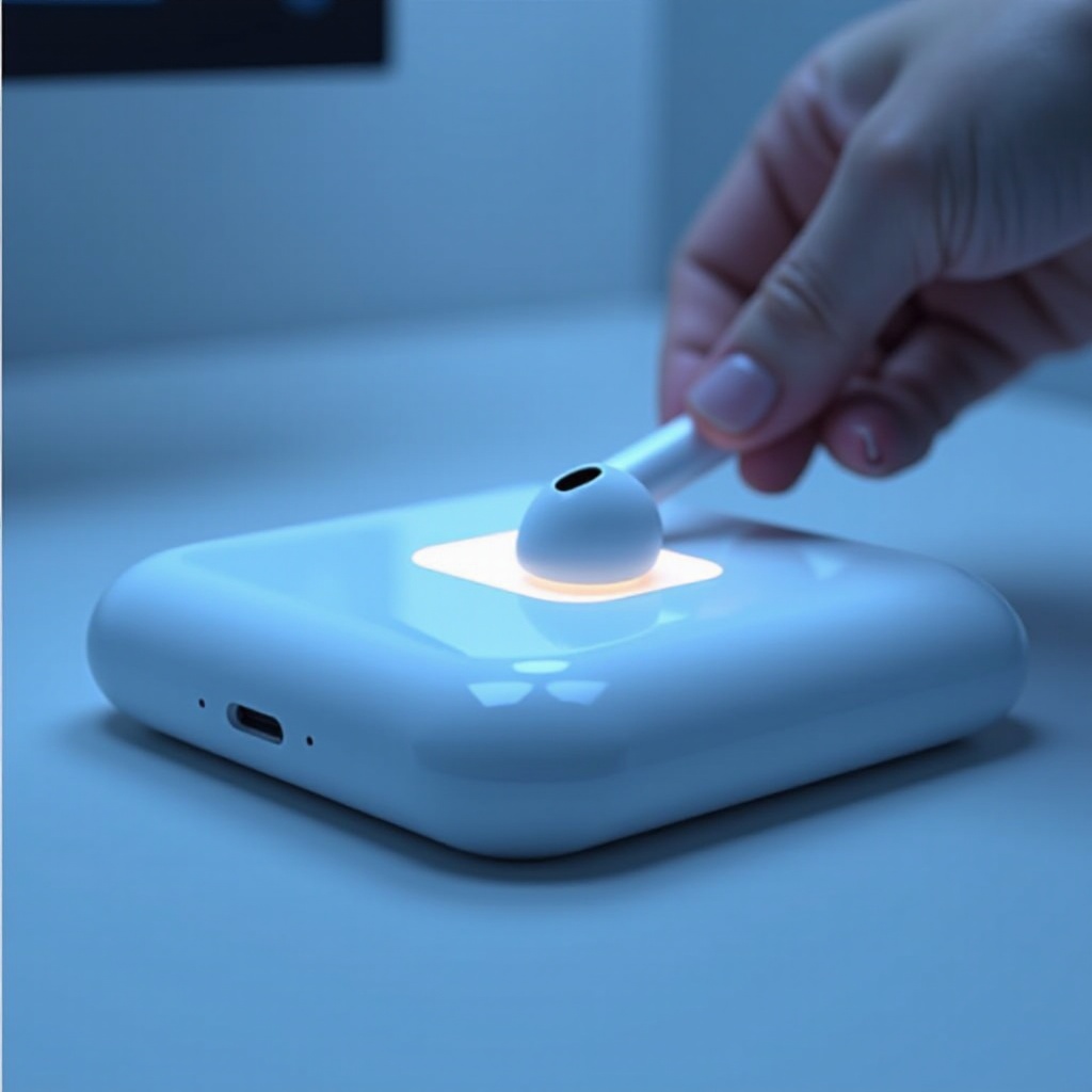 cara mengisi daya AirPods tanpa casing