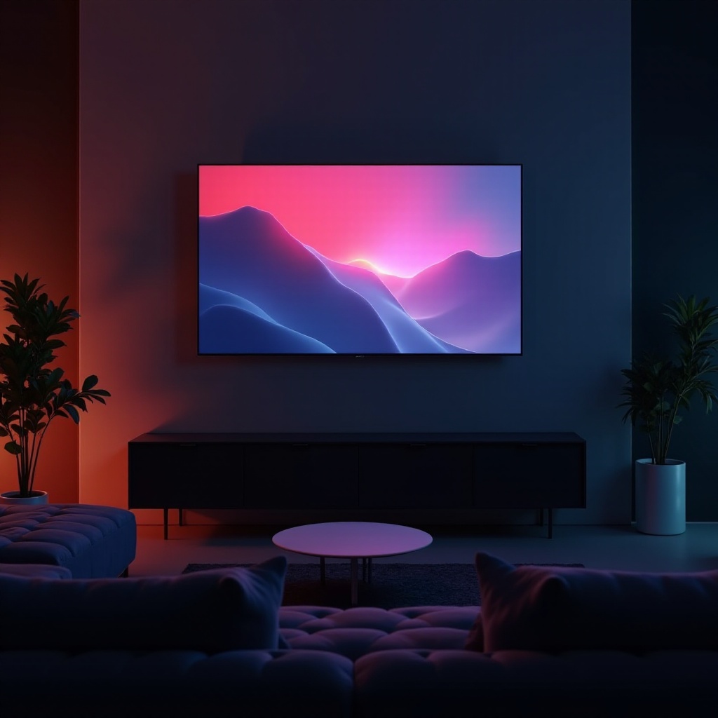 pengaturan kontras di TV