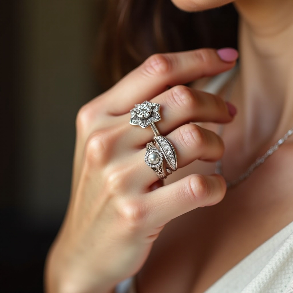 apakah cincin ukuran 9 besar untuk seorang wanita
