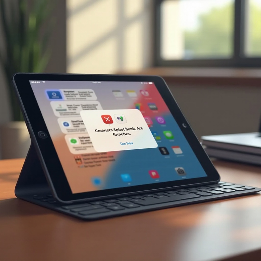 iPad가 App Store에 연결되지 않습니다