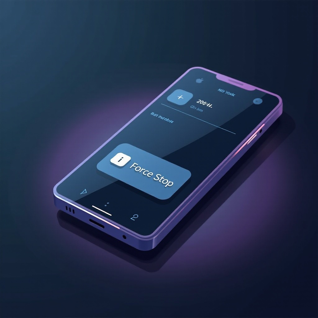 paksa berhenti aplikasi untuk Android