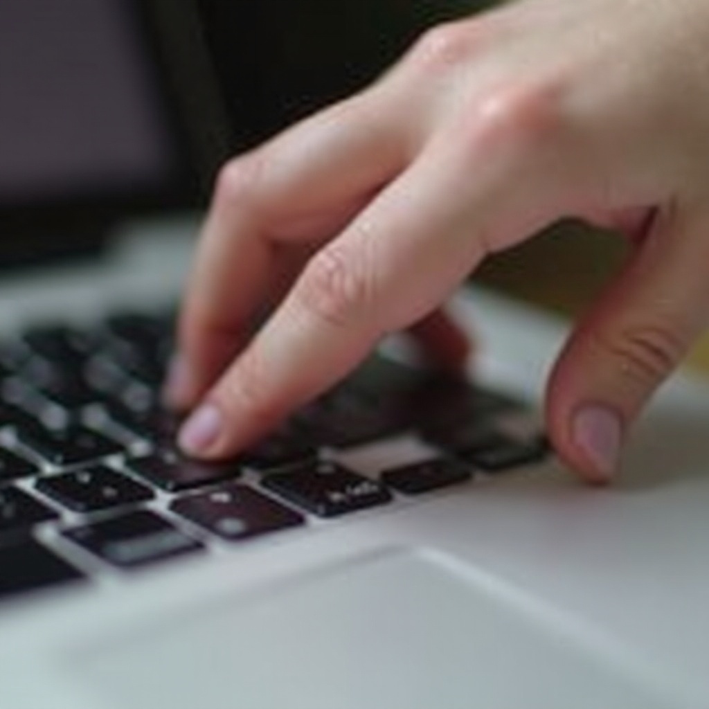 cara mengunci keyboard MacBook untuk membersihkan