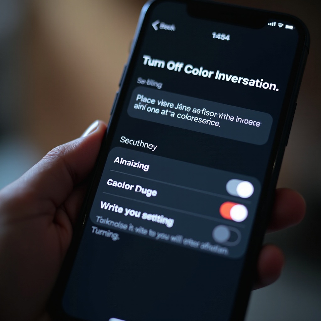 iPhone'da ters çevirmeyi nasıl kapatırım