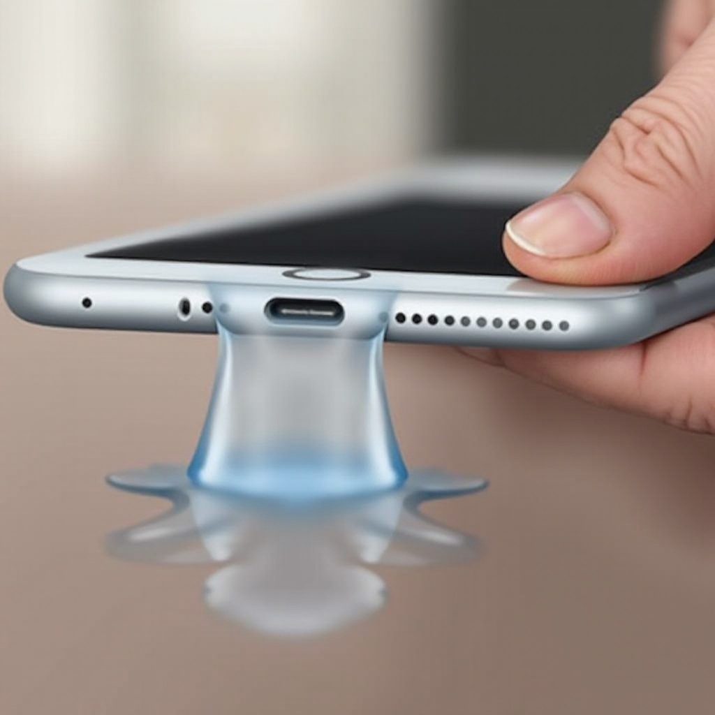 iPhone 충전 포트의 물을 어떻게 무력화할 수 있는지