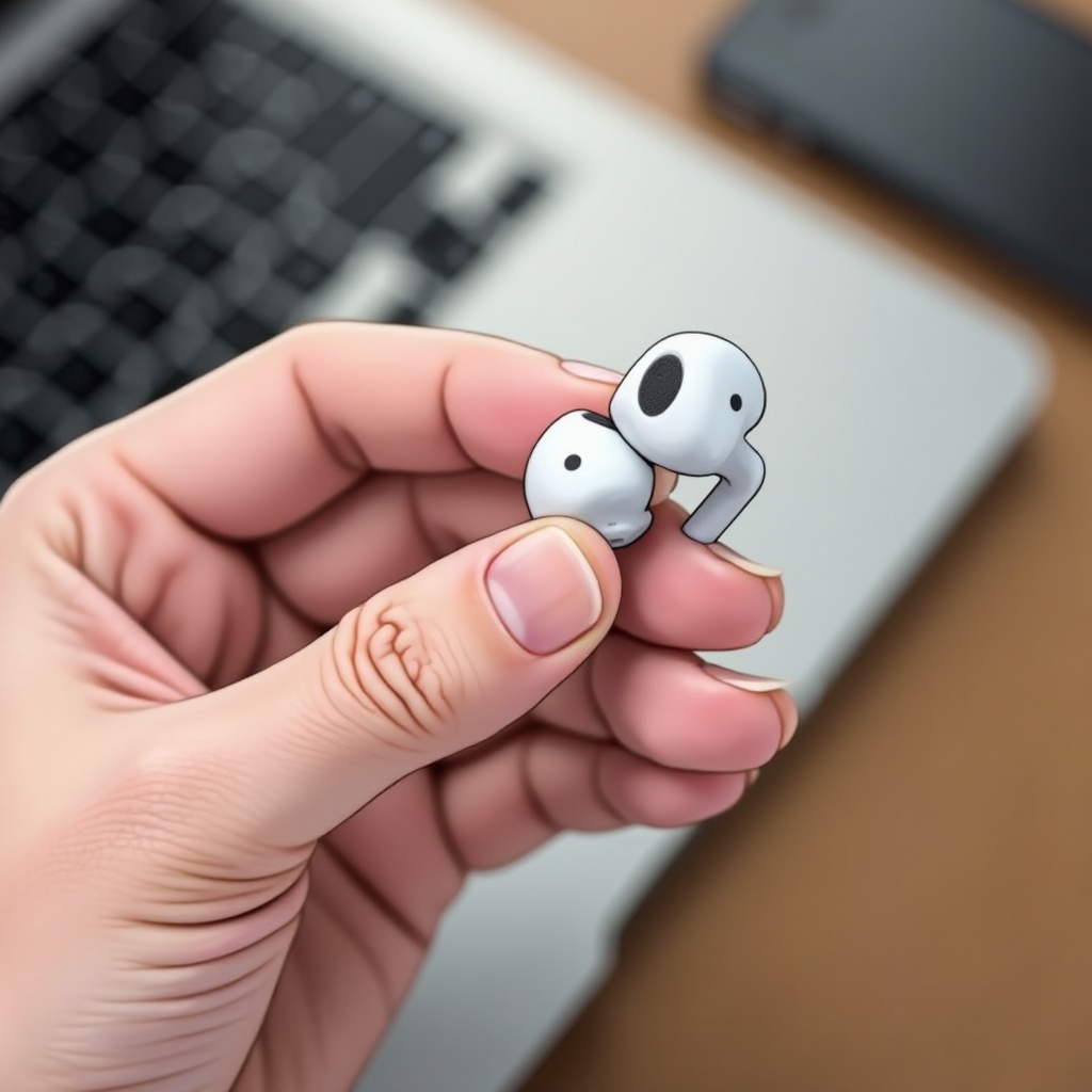 sağ airpod mikrofonu çalışmıyor