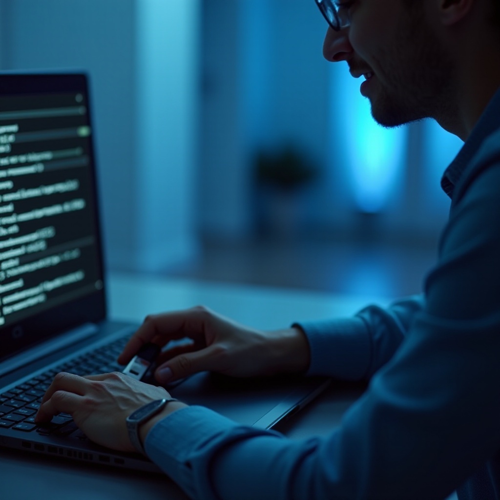 flash bellek Windows 11'de görünmüyor