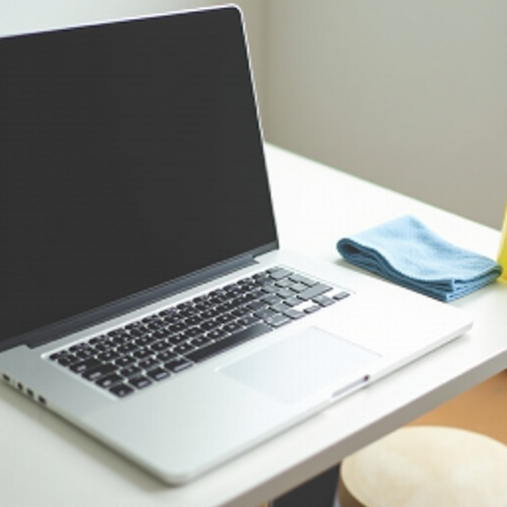 MacBook klavyesini temizlemek için nasıl kilitlenir