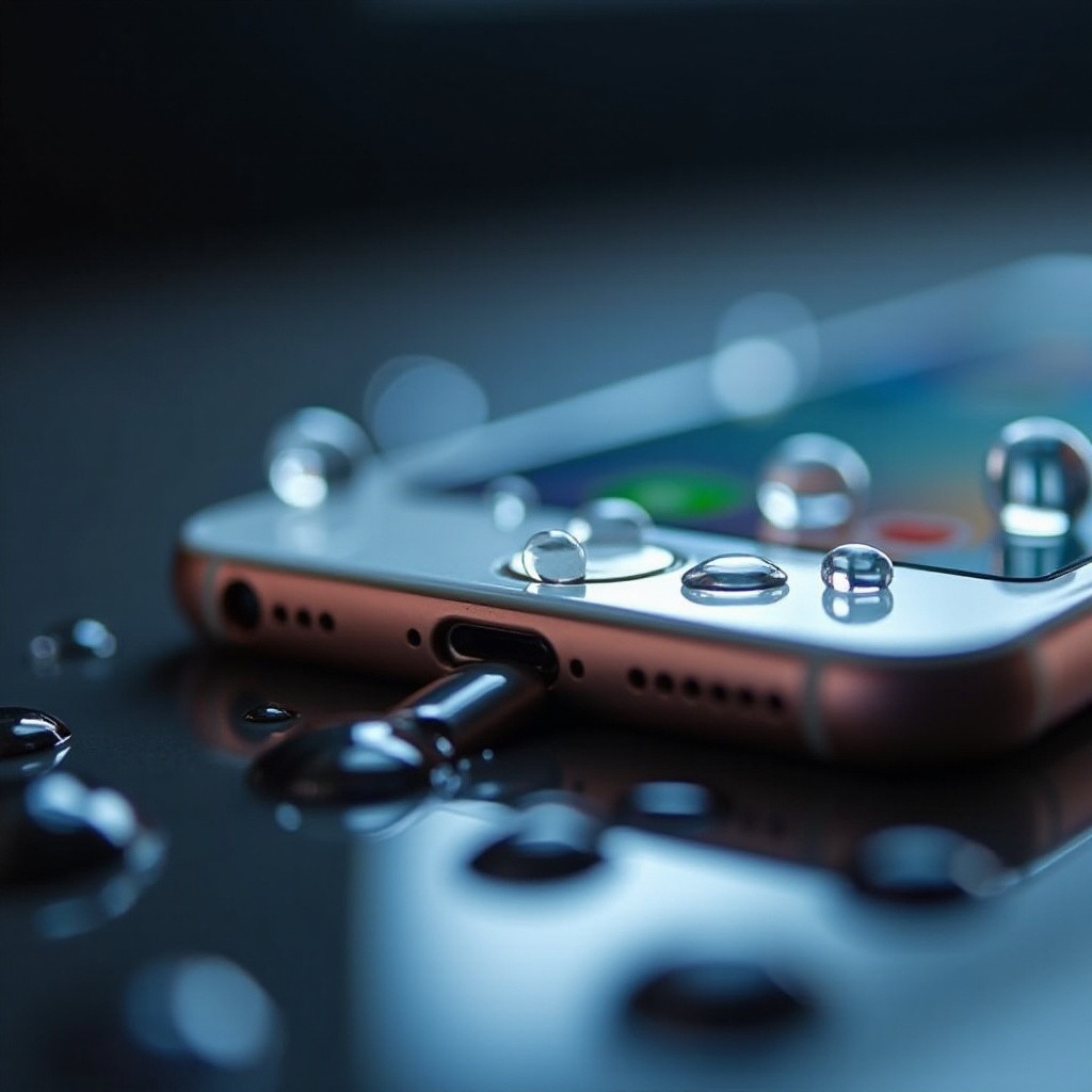 วิธีกำจัดน้ำในพอร์ตชาร์จ iPhone