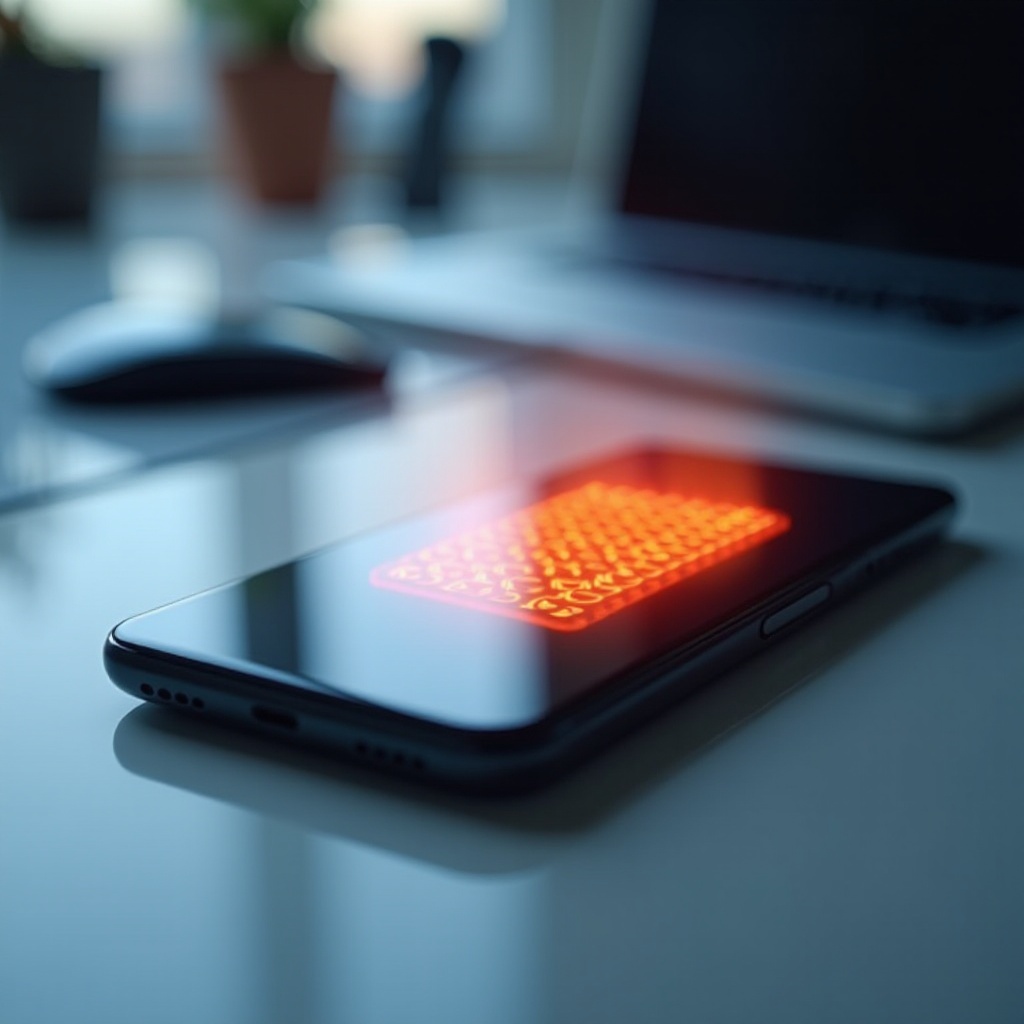 携帯電話が過熱した場合の対処法