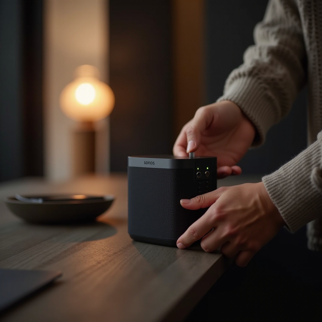 bir sonos hoparlör nasıl yeniden bağlanır