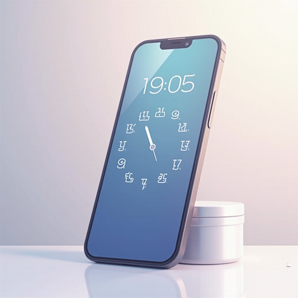 내 핸드폰 시계가 자동으로 변경되나요