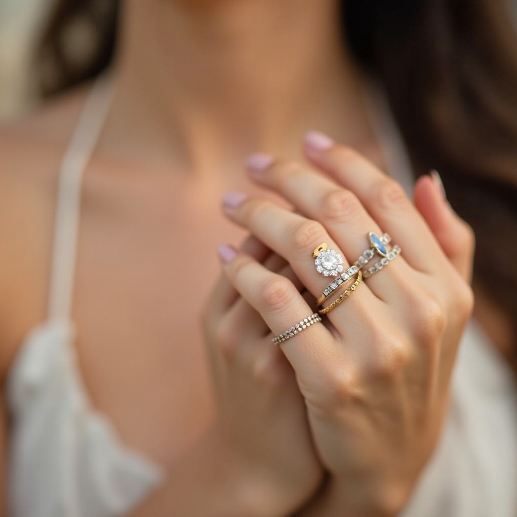 apakah cincin ukuran 9 besar untuk seorang wanita