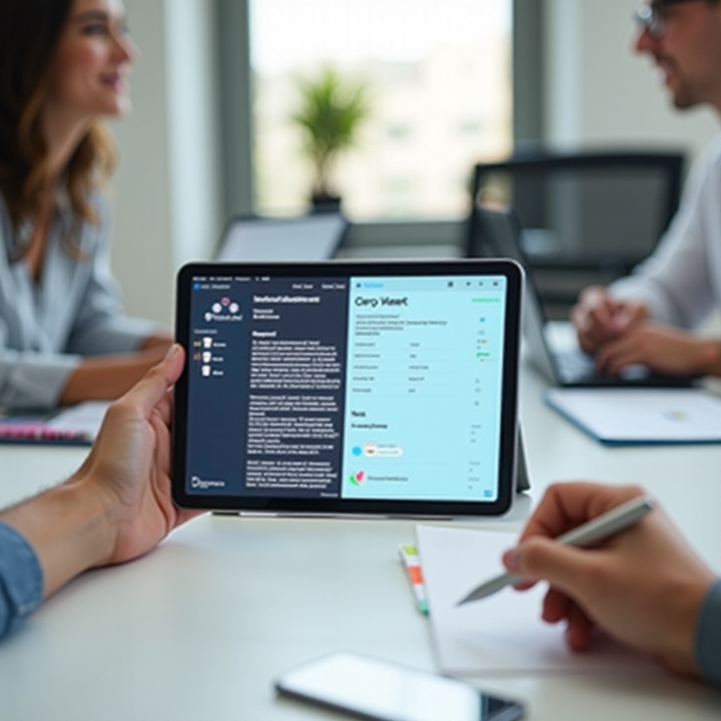 tablette ekran bölme nasıl yapılır