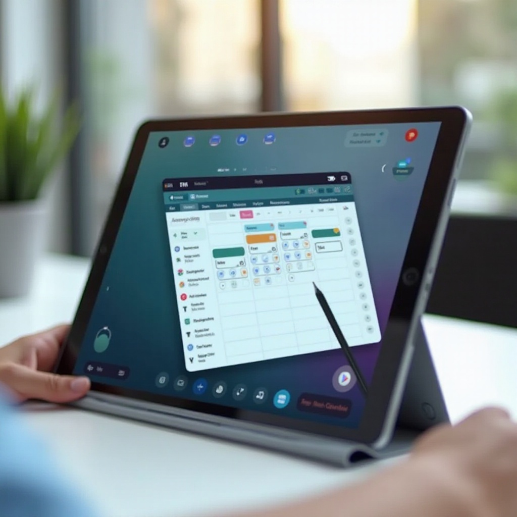 tablette ekran bölme nasıl yapılır