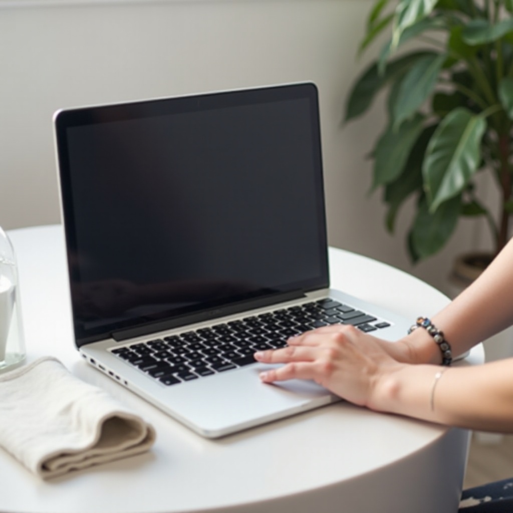 MacBook klavyesini temizlemek için nasıl kilitlenir