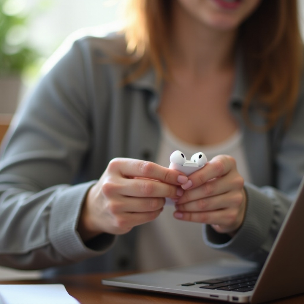 mikrofon airpod kanan tidak berfungsi