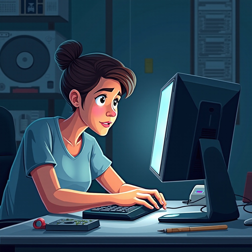 왜 컴퓨터가 임의로 재시작되는가