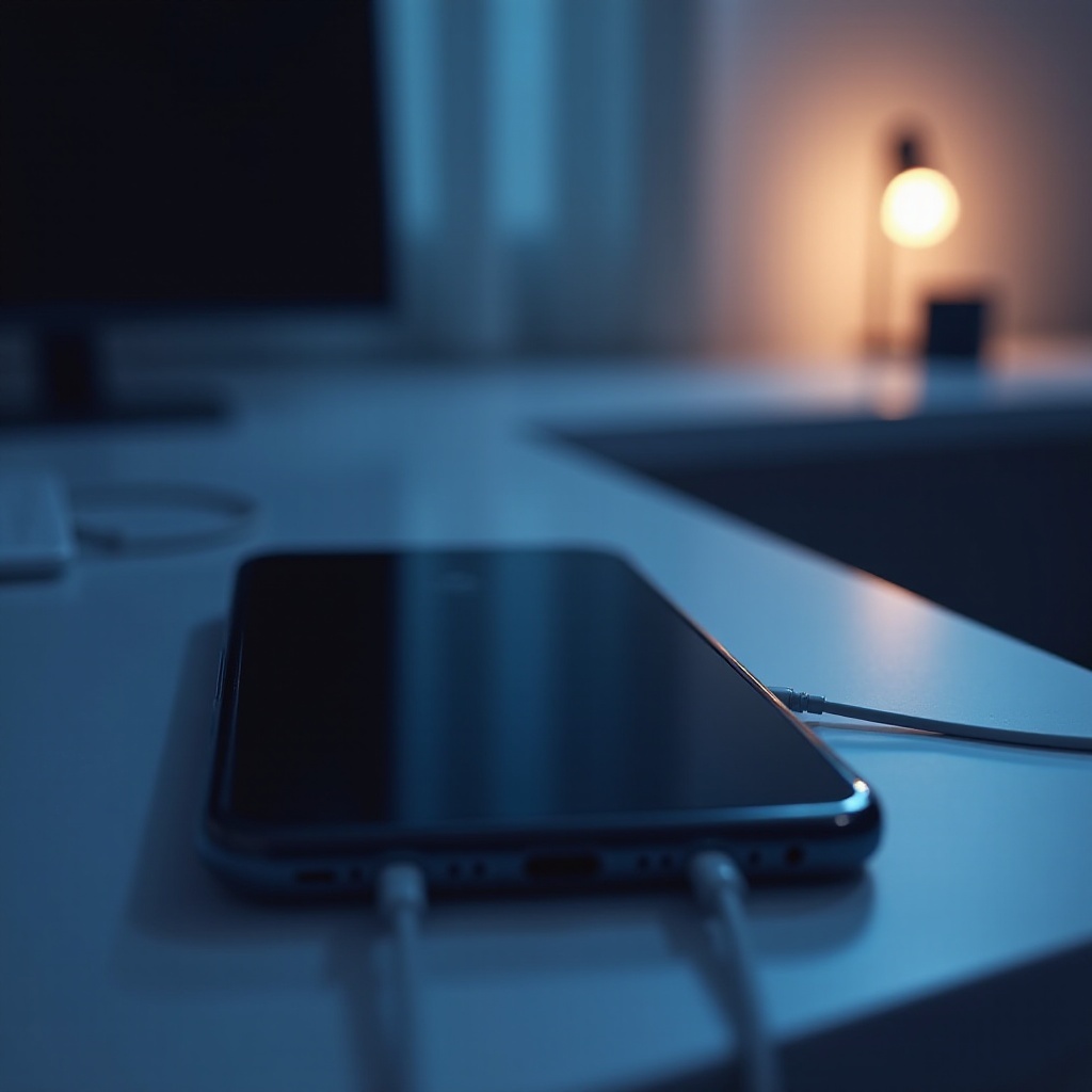 電話は充電されているが、電源が入らない