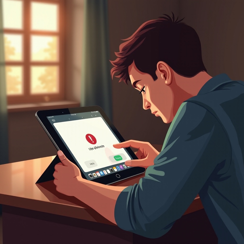 iPad App Store'a bağlanmıyor