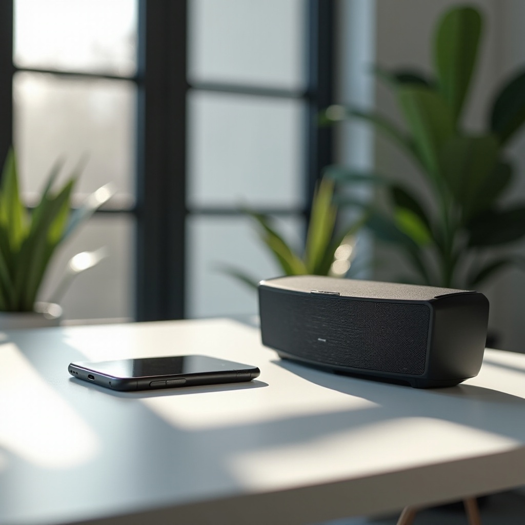 BOSE 스피커를 아이폰에 동기화하기